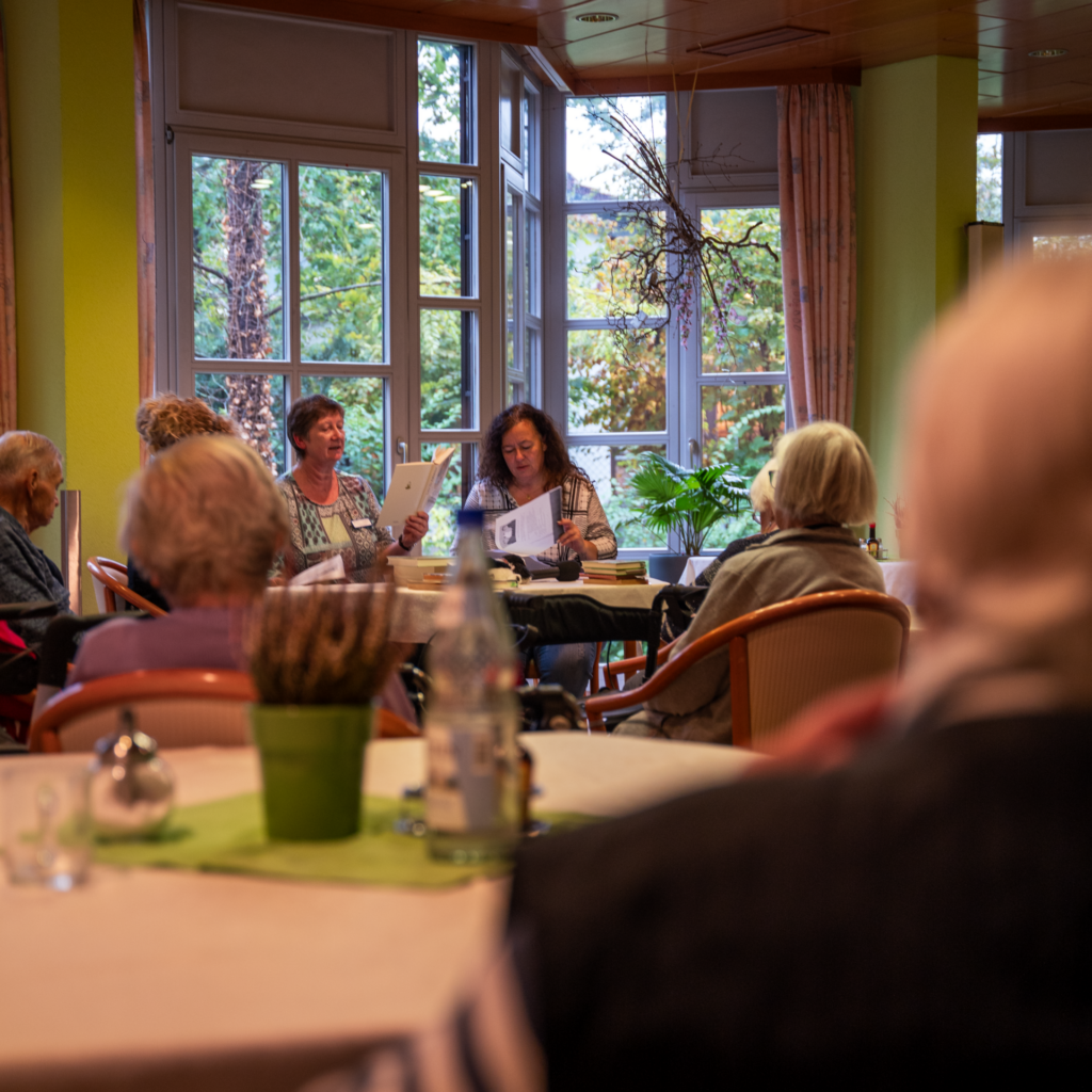 Vorlesen verbindet – internationaler Vorlesetag im DSK Seniorenzentrum Eisenberg